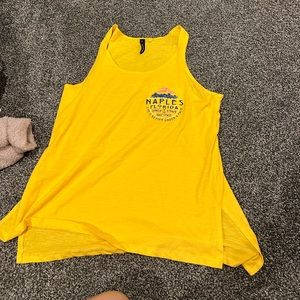 Yellow tank top